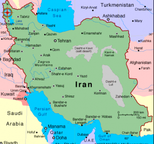 Map of Iran