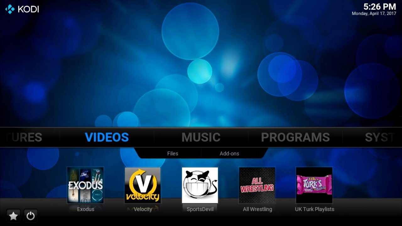 How to create Add-on Shortcuts Confluence Skin Kodi
